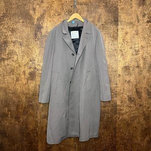 London Fog Lined Trench Coat 44 Long